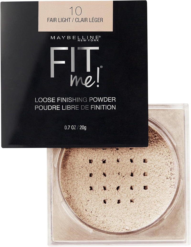 New York Fit Me Loose Finishing Powder, Fair Light, 0.7 Oz.