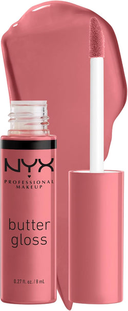 - Butter Gloss, Non-Sticky Lip Gloss - Tiramisu (Pink Brown)
