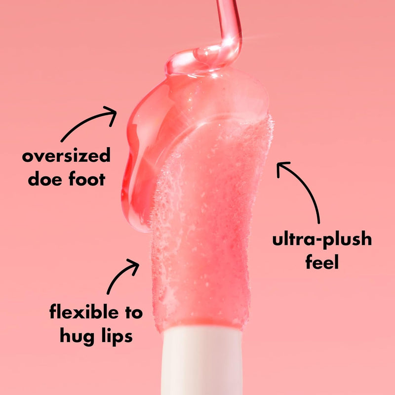 Glow Reviver Lip Oil, Nourishing Tinted Lip Oil for a High-Shine Finish, Infused with Jojoba Oil, Vegan & Cruelty-Free, Honey Talks