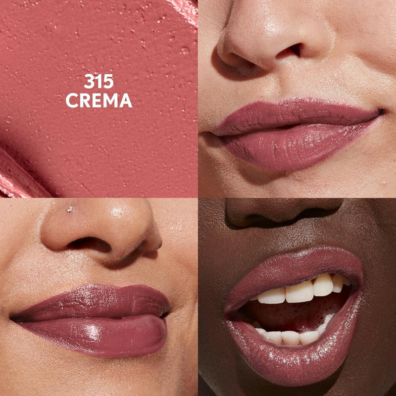 Clean Lip Color, Satin Finish, 24-Hour Wear, Squalane, Avocado & Aloe, Carmine-Free, Non-Drying