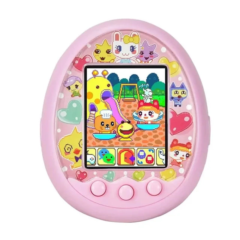 Electronic Virtual Pet with Color Screen Game Pocket Interactive Virtual Pet Dating Game Machine Kids Game Toys Girls