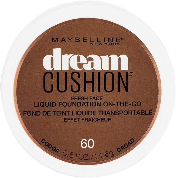 New York Dream Cushion Fresh Face Liquid Foundation, Cocoa, 0.51 Fluid Ounce