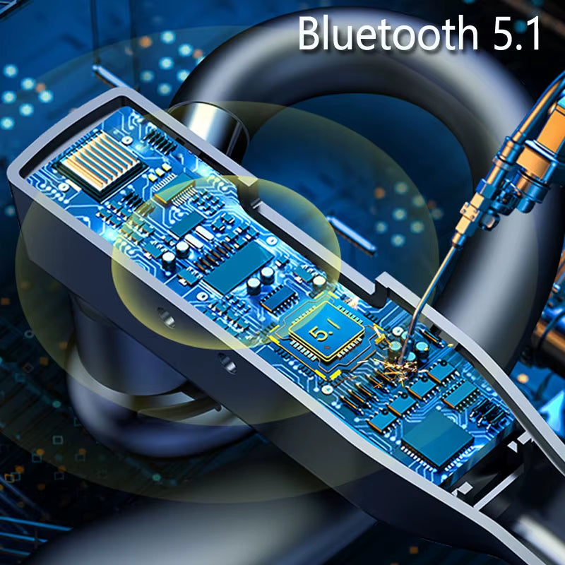 Earhook Wireless Headphones Hifi Bass Stereo Music Business Bluetooth Headphones Earphone Bluetooth Headset for Phone