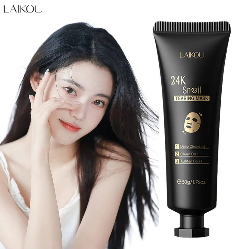 24k Gold Face Mask | Peel Off Mask | Kellyzbeauty