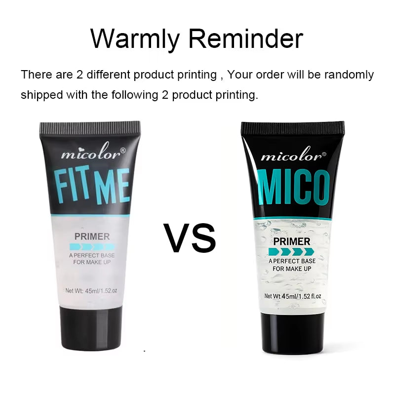 Transparent Jelly Primer Makeup Base Color Rendering Long Lasting Makeup Holding Pre Makeup Base Cream 45Ml/1.52Oz