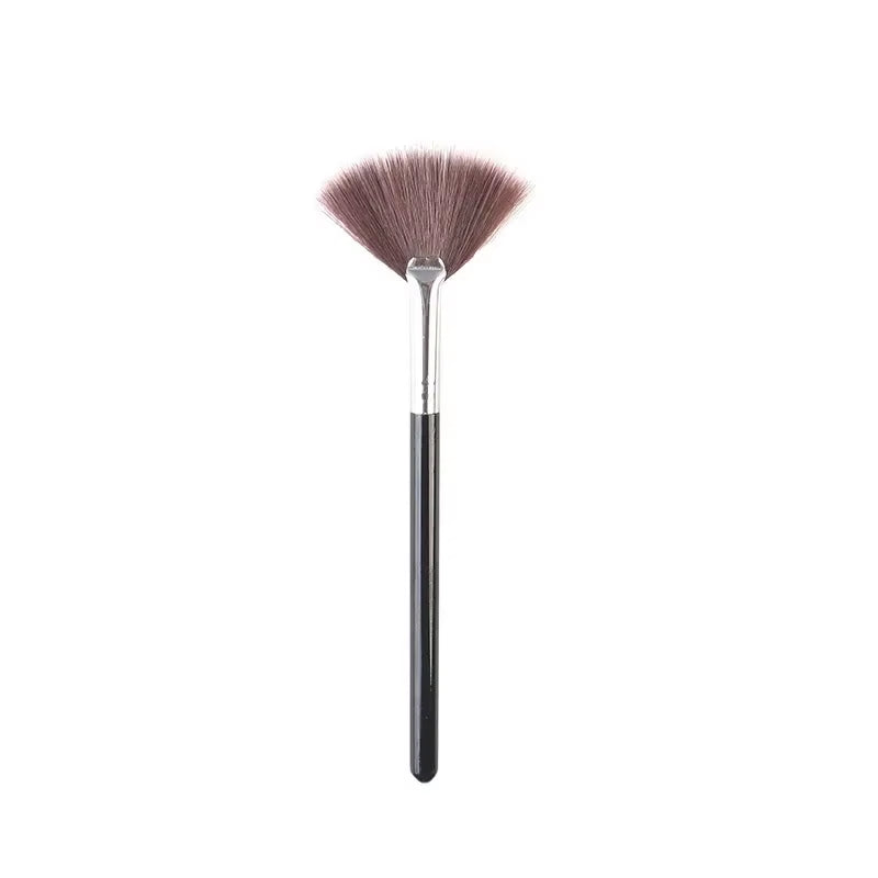 Highlighter Brush Makeup Accessories Cosmetics Fan Shape Makeup Brush Highlighter Makeup Brush Powder Brush